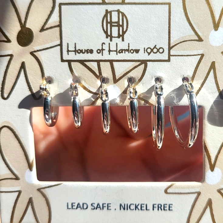 House Of Harlow Hoop Earrings 38$